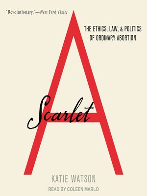 cover image of Scarlet A